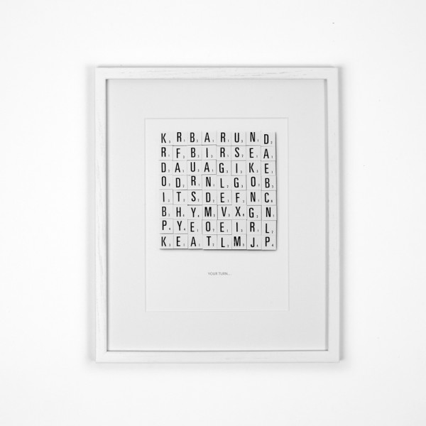 Cuadro Scrabble